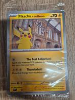 Pokémon Pikachu at the Museum jumbo promo card, Ophalen of Verzenden