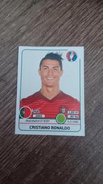 Panini sticker EK 2016 Cristiano Ronaldo, Ophalen of Verzenden, Zo goed als nieuw, Sticker