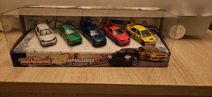 Majorette Japan Series Set - Nieuw in doos!, Hobby en Vrije tijd, Modelauto's | 1:18, Nieuw, Auto, Ophalen of Verzenden