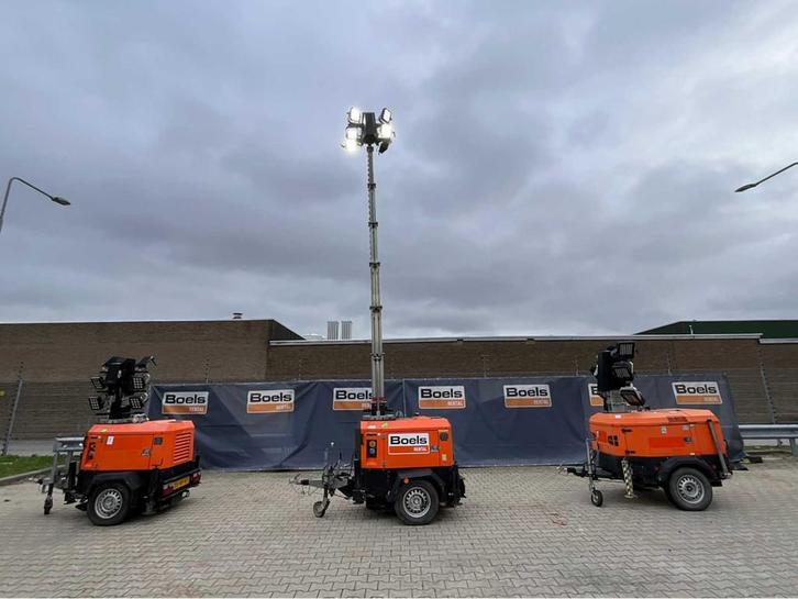 2016 Trime X-Eco A0012 Lichtmast aanhangwagen, Auto diversen, Aanhangers en Bagagewagens, Gebruikt