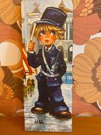 Vintage Poulbot Schilderij - Parijse Charme, Ophalen of Verzenden