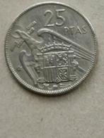 Spanje, 25 peseta's 1961, Ophalen of Verzenden, Overige landen, Losse munt