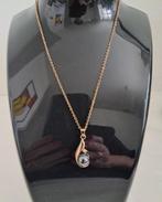 Mooie ketting met hermatite steen, Ophalen of Verzenden, Nieuw, Overige materialen