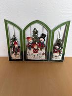 Kerstdecoratie Sneeuwmannen Trio, Ophalen of Verzenden, Zo goed als nieuw
