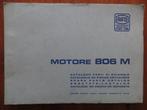 FIAT-OM spare parts catalog Motor 806 M (april 1970), Ophalen of Verzenden