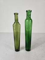 Victoriaanse flesjes, glas, Engeland, tweede helft 19e eeuw, Antiek en Kunst, Antiek | Glas en Kristal, Ophalen of Verzenden