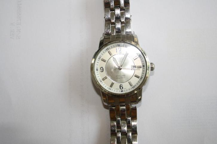 Herenhorloge merk TISSOT type PRC 220, Sieraden, Tassen en Uiterlijk, Horloges | Heren, Zo goed als nieuw, Overige merken, Staal