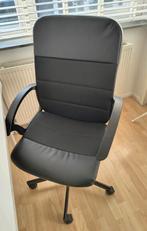 Zwarte Ikea bureaustoel, Huis en Inrichting, Bureaustoelen, Ophalen, Gebruikt, Zwart, Bureaustoel