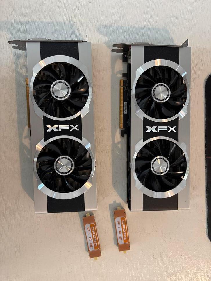 XFX Radeon HD 7950 videokaart duo (cross fire), Computers en Software, Videokaarten, Gebruikt, AMD, PCI-Express 3.0, GDDR5, HDMI