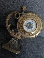 Antieke tafelklok met ornamenten Drakenkop, Antiek en Kunst, Antiek | Klokken, Ophalen of Verzenden