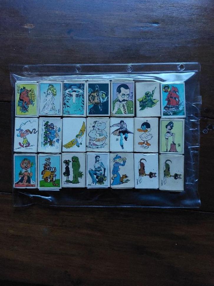 36 luciferdoosjes stripfiguren, Boeken, Stripboeken, Gelezen, Meerdere stripboeken, Ophalen of Verzenden