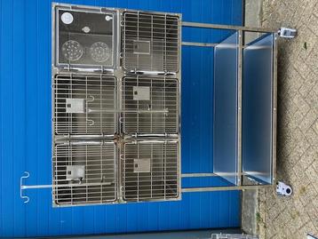 Opname unit voor katten/kleine huisdieren incl. zuurstofkooi beschikbaar voor biedingen