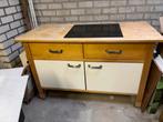 Varde keukenkast met inductieplaat, Ophalen, Gebruikt, 100 tot 150 cm, Minder dan 100 cm