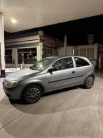 Opel Corsa 1.2 Elec. ramen 2003 Grijs, Origineel Nederlands, Te koop, Zilver of Grijs, 5 stoelen