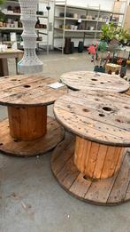 Kabel haspels hout 100x67/70cm, Tuin en Terras, Ophalen, Gebruikt, Rechthoekig, Hout