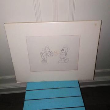 Disney litho's Mr Duck steps out en Mickey's steamroller beschikbaar voor biedingen