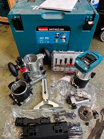 Makita 18v lxt bovenfrees kantenfrees beschikbaar voor biedingen