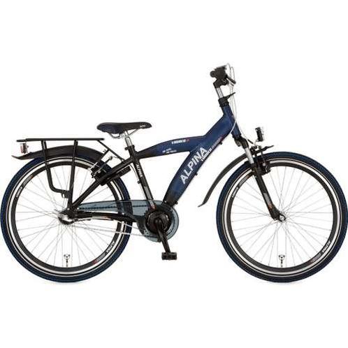 ALPINA Yabber Jongens Sporty Blue Matt - Jet Black Metallic, Fietsen en Brommers, Fietsen | Jongens, Nieuw