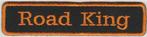 Harley Davidson Road King stoffen opstrijk patch embleem #1, Verzenden