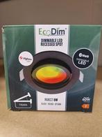Zwarte EcoDim inbouwspot led, Led, Nieuw, Ophalen of Verzenden, Dimbaar