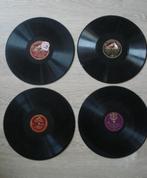 3 Oude bakelieten 78 toerenplaten 30 cm grammofoonplaten Lp, Ophalen of Verzenden