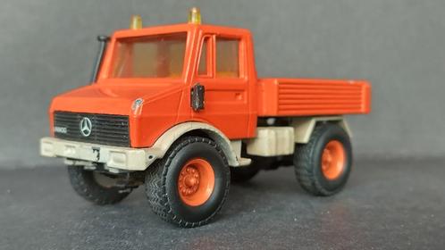 Mercedes Benz Unimog u1500 1:55 Siku Pol, Hobby en Vrije tijd, Modelauto's | Overige schalen, Gebruikt, Bus of Vrachtwagen, Ophalen of Verzenden