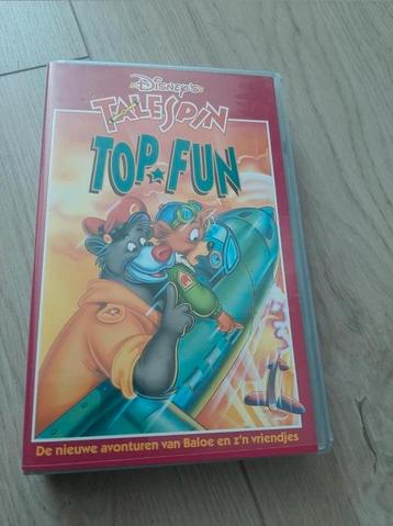 Disney. TaleSpin videoband. Top fun. Baloe en z'n vriendjes. beschikbaar voor biedingen