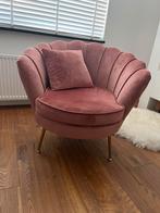Stoel Fauteuil zitbank 1 persoons Belle oud roze bankje, Ophalen, Zo goed als nieuw, Overige kleuren, Metaal