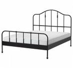 Zwart bed Ikea 160x200, Ophalen, Zwart, Tweepersoons, Zo goed als nieuw