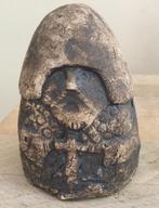 Aparte replica schaakstuk van Viking God Thor van klei, Verzenden