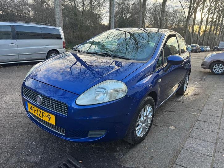 Fiat Punto 1.2 3DR 2009 Blauw, Auto's, Fiat, Bedrijf, Punto, Benzine, B, Hatchback, Handgeschakeld, Origineel Nederlands, Blauw