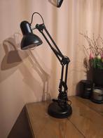 Zwarte bureaulamp van Karwei - Goede staat, Ophalen of Verzenden, Zo goed als nieuw, Minder dan 100 cm, Metaal