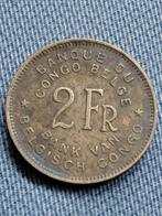 Belgisch Congo 2 Franc 1946, Postzegels en Munten, Munten | Afrika, Verzenden, Overige landen, Losse munt