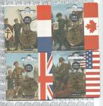 Frankrijk 4x 0,25 euro 2025 "80 jaar VE-Day" in vierkante cc, Ophalen of Verzenden, Frankrijk, Overige waardes, Losse munt