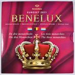 Benelux Euroset 2011, De drie monarchieën., Postzegels en Munten, Munten | Nederland, Ophalen of Verzenden, Vóór koninkrijk, Euro's