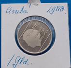 Aruba 1 Florin - 1988 UNC, Postzegels en Munten, Verzenden, Koningin Beatrix, 1 gulden, Losse munt