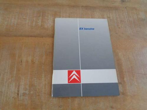 Citroen BX Benzine - Handleiding Instructieboekje Nederlands, Auto diversen, Handleidingen en Instructieboekjes, Verzenden