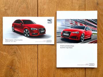 Audi RS3 Sportback 2015-2016 NL instructieboekje handleiding beschikbaar voor biedingen