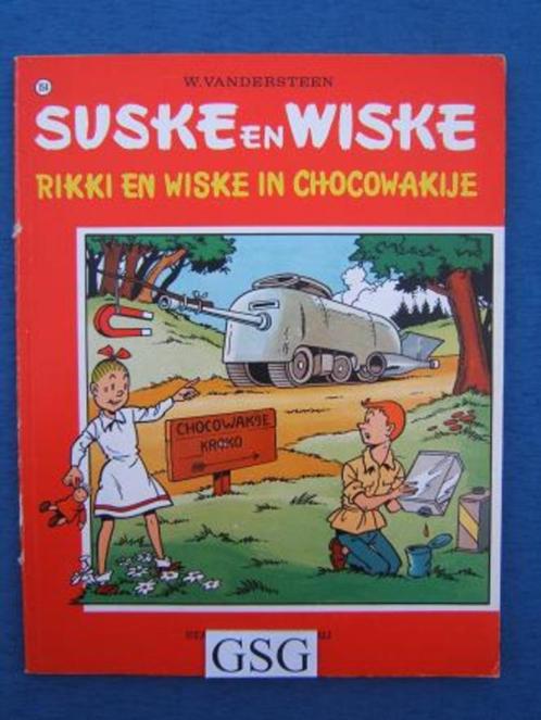 Suske en Wiske Rikki en Wiske in Chocowakije nr. 154-03, Boeken, Stripboeken, Zo goed als nieuw, Eén stripboek, Ophalen of Verzenden