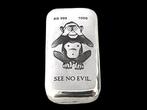 100 gram " See no evil " zilverbaar