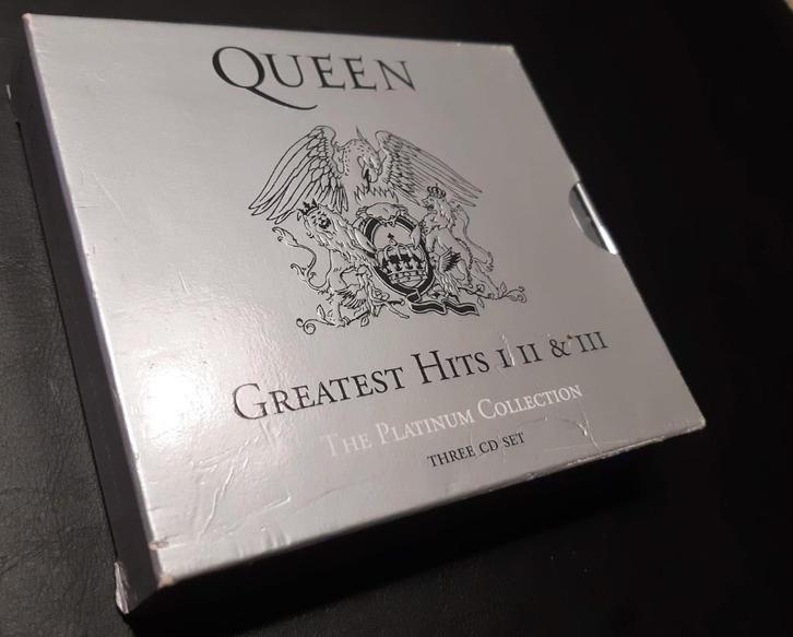 QUEEN - Platinum: Greatest hits vol. 1, 2 & 3 ( 3CD set ), Cd's en Dvd's, Cd's | Rock, Zo goed als nieuw, Poprock, Ophalen of Verzenden