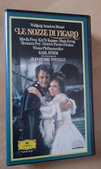 VHS LE NOZZE DI FIGARO WOLFGANG AMADEUS MOZART, Cd's en Dvd's, Ophalen of Verzenden, Zo goed als nieuw