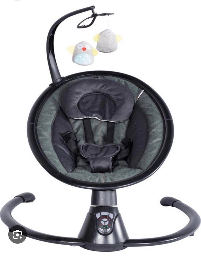 Qute Q-rocker schommelstoel - Zo goed als nieuw!, Kinderen en Baby's, Wipstoeltjes, Schommelstoel, Ophalen, Overige merken, Met gordel(s) of riempje(s)