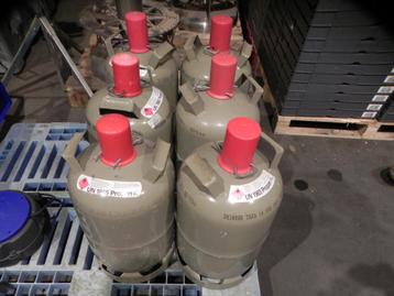 Butaan gasflessen van 11 kg  beschikbaar voor biedingen