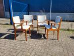 IMHA eetkamerstoelen - mid century vintage - set van 4, Ophalen, Zo goed als nieuw