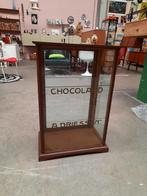 Antieke vitrine Chocolaad A. Driessen, Ophalen, Gebruikt, Mail, Overige typen
