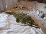 Grote krokodil knuffel, Kinderen en Baby's, Speelgoed | Knuffels en Pluche, Ophalen of Verzenden, Zo goed als nieuw, Overige typen