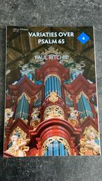 Paul Ritchie - psalm 65 - klavarskribo, Muziek en Instrumenten, Bladmuziek, Ophalen of Verzenden, Zo goed als nieuw