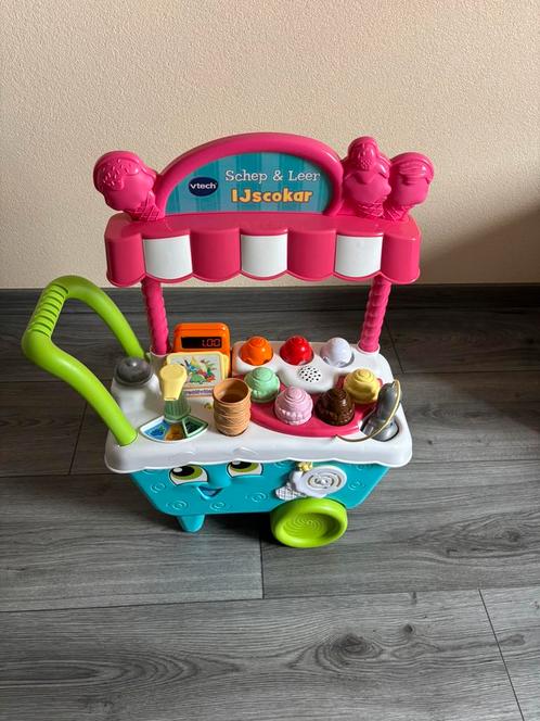 Vtech ijscokar speelgoed | compleet, Kinderen en Baby's, Speelgoed | Vtech, Zo goed als nieuw, 6 maanden tot 2 jaar, Ophalen of Verzenden