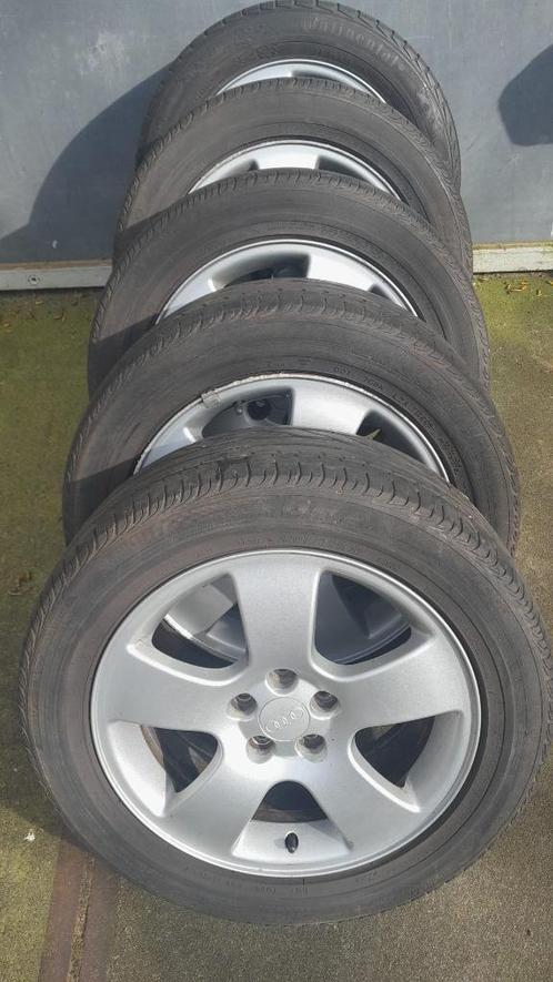 5 Audi alu velgen 16 inch, Auto diversen, Overige Auto diversen, Ophalen of Verzenden